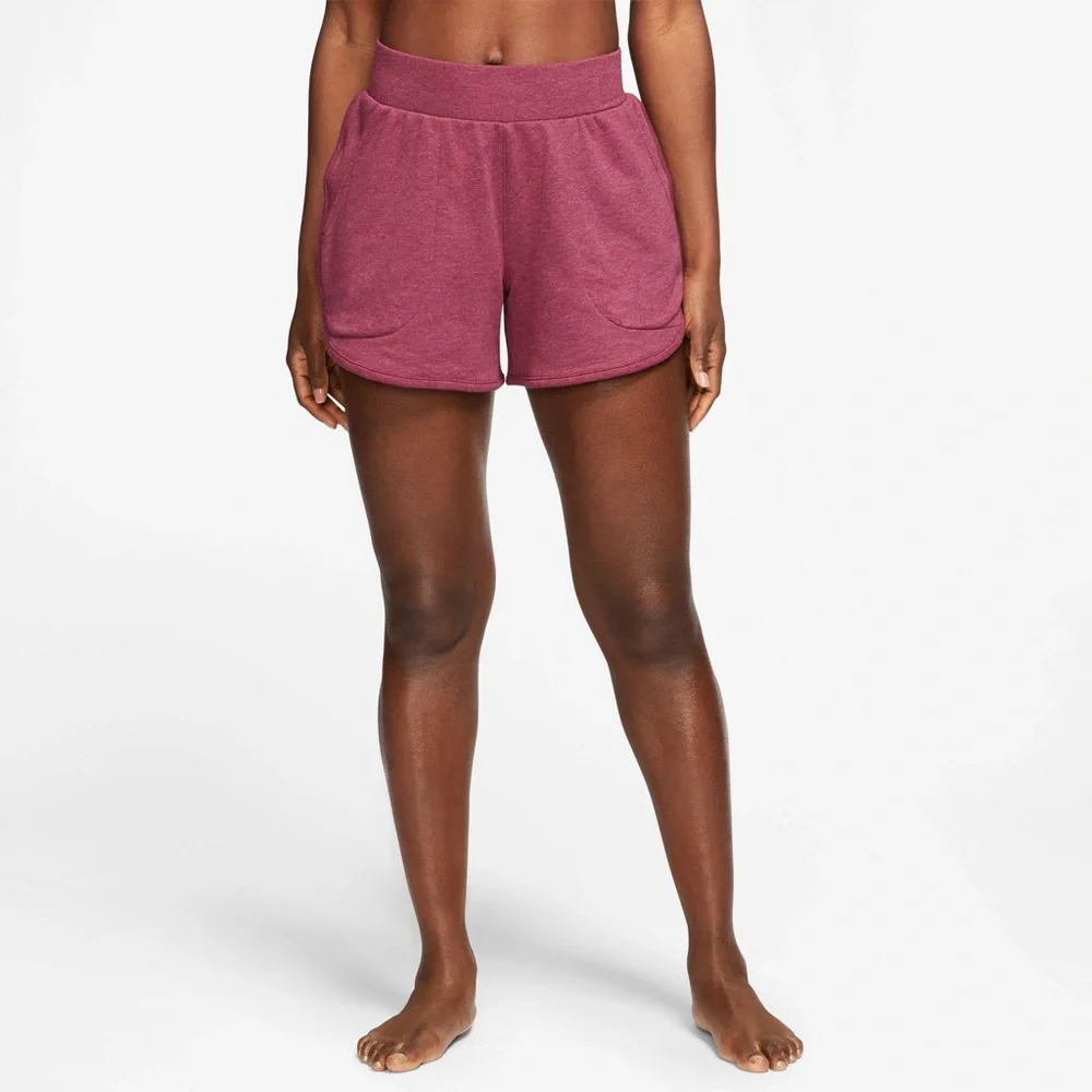 Nike Yoga Shorts Red Large